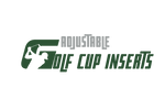 Site Logo Adjustable Golf Cup Inserts