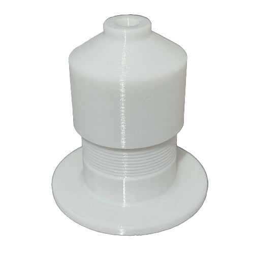 all_white_upside down golf cup insert no turf on white background